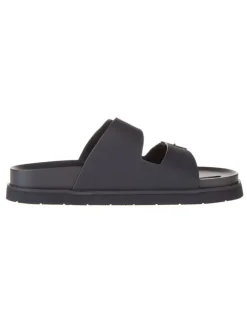 Pantoletten in Dunkelblau