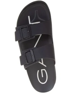 Pantoletten in Dunkelblau