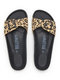 Pantoletten in Hellbraun