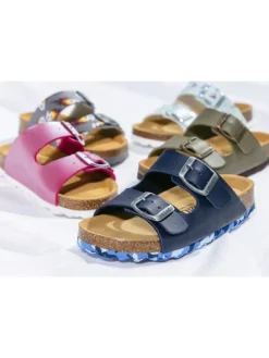 Pantoletten in hellgrün 20-5498