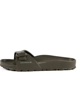 Pantoletten in Khaki