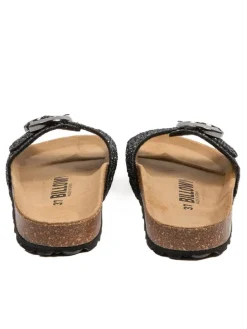 Pantoletten in Schwarz