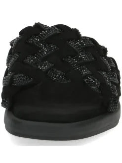 Pantoletten in Schwarz