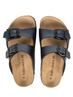 Pantoletten in Schwarz