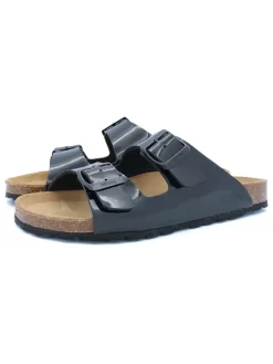 Pantoletten in Schwarz