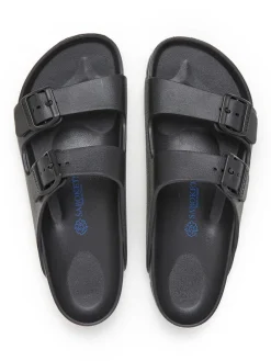 Pantoletten in Schwarz