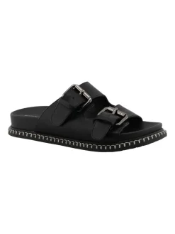 Pantoletten in Schwarz