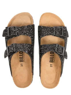 Pantoletten in Schwarz