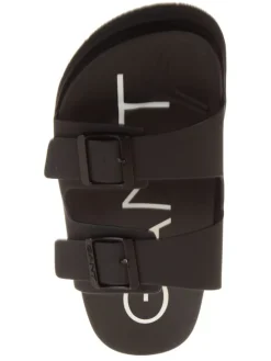 Pantoletten in Schwarz