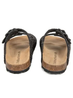 Pantoletten in Schwarz