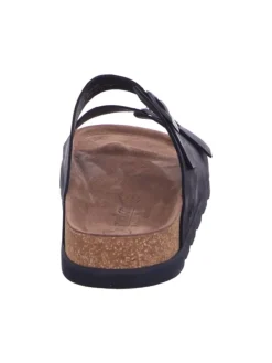 Pantoletten in schwarz