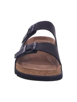 Pantoletten in schwarz