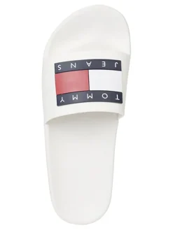 Pantoletten in Weiß