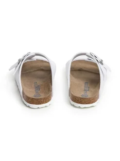 Pantoletten in Weiß