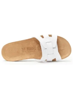 Pantoletten in Weiß