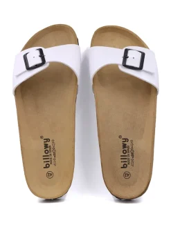 Pantoletten in Weiß