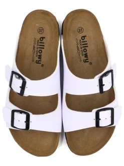 Pantoletten in Weiß