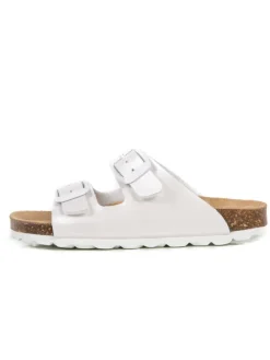 Pantoletten in Weiß