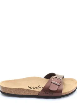 Pantoletten "Jasmin" in Braun