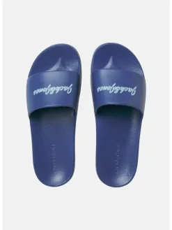 Pantoletten 'Jerry' in blau