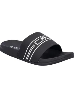 Pantoletten "Nautylus" in Schwarz