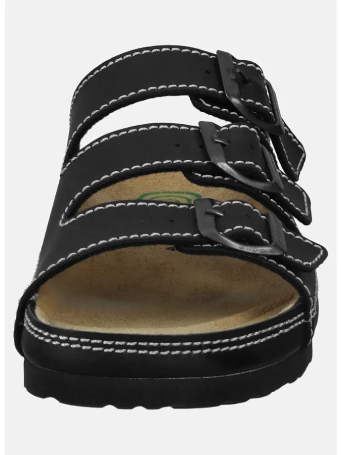 Pantoletten Novelda in Schwarz