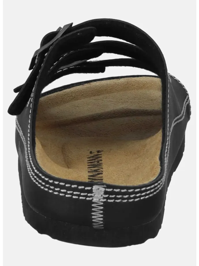 Pantoletten Novelda in Schwarz