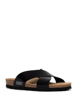 Pantoletten "Rita" in Schwarz