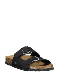 Pantoletten "Thalitha" in Schwarz