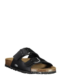 Pantoletten "Thalitha" in Schwarz