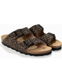 Pantoletten "Trefle" in Bunt