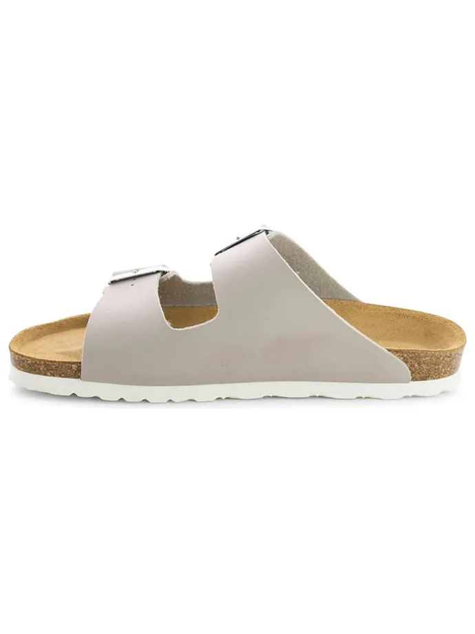 Pantoletten "Trefle" in Grau