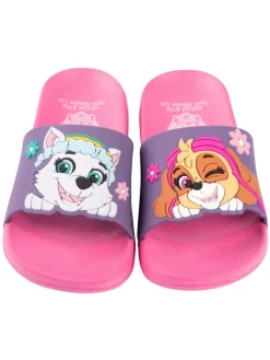 Paw Patrol Badelatschen Skye und Everest Badeschlappen Badesandalen in pink