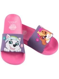 Paw Patrol Badelatschen Skye und Everest Badeschlappen Badesandalen in pink