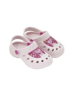 Peppa Pig Kinder Clogs Rutschfeste Badesandalen für den Spielplatz in Beige