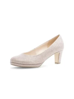 Plateau Pumps in rosa