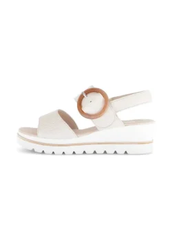 Plateau Sandalen in beige