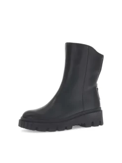 Plateau Stiefeletten in schwarz