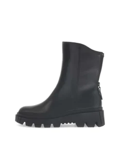 Plateau Stiefeletten in schwarz
