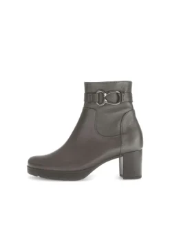 Plateau Stiefeletten in schwarz