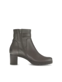 Plateau Stiefeletten in schwarz