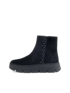Plateau Stiefeletten in schwarz