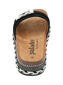 Plateau-Pantoletten in BLACK