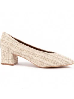 Pumps Chaussure Nussia in Beige