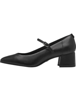 Pumps in BLACK LEATHER