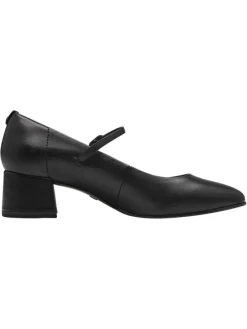 Pumps in BLACK LEATHER