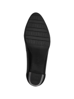 Pumps in BLACK LEATHER