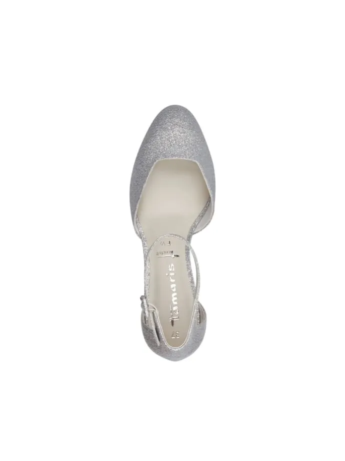 Pumps in SILVER GLAM