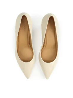 Pumps STONE in Creme