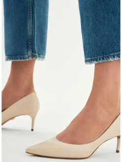 Pumps STONE in Creme